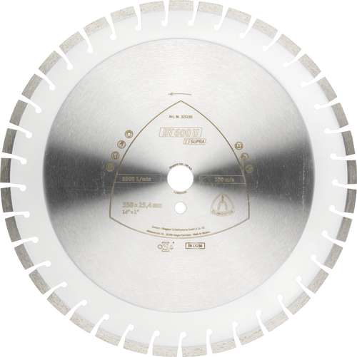 Фото товара "DT600U Алмазный диск универсальный, ø 500х3,6х30 мм, - 1 шт/уп. DT/SUPRA/DT600U/S/500X3,6X30/54K/10"