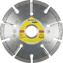 DN600U Алмазный диск по цементн.стяжке и газобетону, ø 125х10х22,23 мм, - 1 шт/уп. DT/SUPRA/DN600U/S/125X10X22,23/10S/7