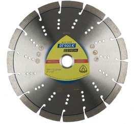 DT900K Алмазный диск по клинкеру и бетону, ø 180х2,6х22,23 мм, - 1 шт/уп. DT/SPECIAL/DT900K/S/180X2,6X22,23/11S/12
