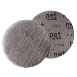 AUTONET Шлифовальный круг, сетчатая основа из полиамида, без отверстий, 150 мм, P80
