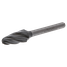 Фото товара "Борфреза по алюминию форма F сфероконическая, D=12 мм, d=6 мм, FL=25 мм, L=70 мм, твердосплавная"