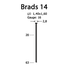 Фото товара "NF565/16 Штифтозабивной пистолет 14/32-65 мм"