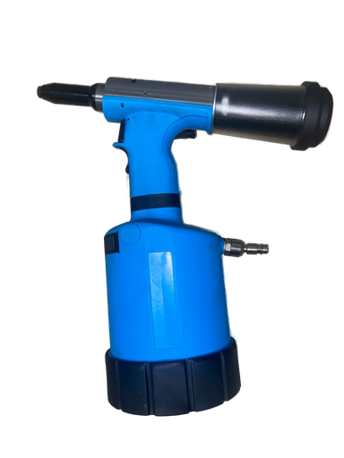 Фото товара "HARGE812 Пневмо-гидравлический заклепочник для усиленных заклепок Ø 6,4 мм, 22 кН, 2 кг"