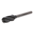 Фото товара "Борфреза по алюминию форма C сфероцилиндрическая, D=12 мм, d=6 мм, FL=25 мм, L=70 мм, твердосплавная, BlackTec"